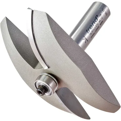 Trend Bearing Guided Large Radiused Panel Raiser Router Cutter – image 1