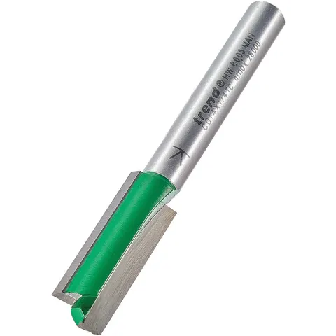 Trend CRAFTPRO Two Flute Straight Router Cutter – C014X14TC – image 1