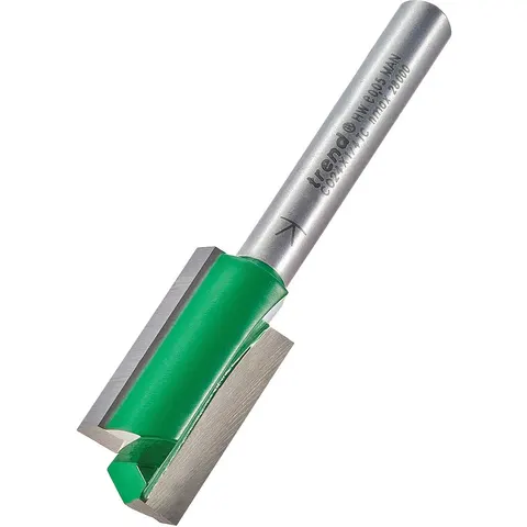 Trend CRAFTPRO Two Flute Straight Router Cutter – C024X14TC – image 1
