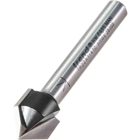 Trend TRADE RANGE Chamfer V Grover Router Cutter – image 1