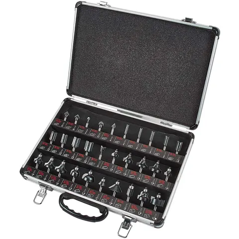 Trend 30 Piece 1/4 Shank Router Cutter Starter Set – image 1