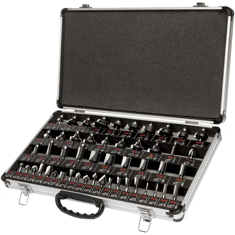 Trend 50 Piece 1/4 Shank Starter Router Cutter Set – image 1