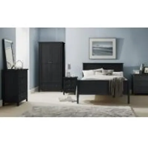Julian Bowen Maine Single Bed Frame - Anthracite – Anthracite Single – image 1