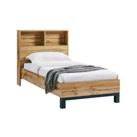 Julian Bowen Bali Single Bedframe - Light Oak – Light oak effect Single – image 1