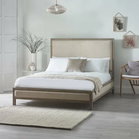 Julian Bowen Lucie Double Bedframe - Ivory – Ivory Double – image 1