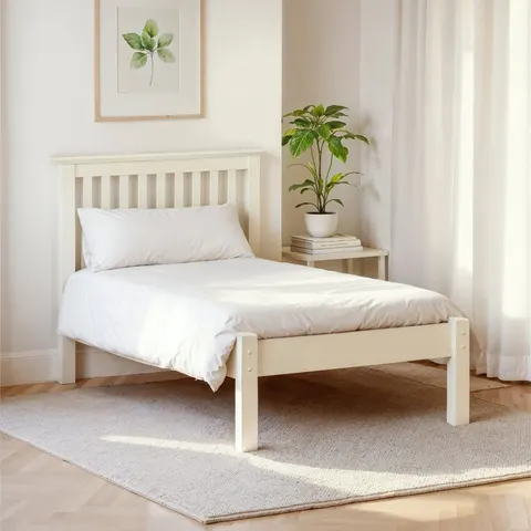 Julian Bowen Barcelona LFE Single Bedframe - White – White Single – image 1