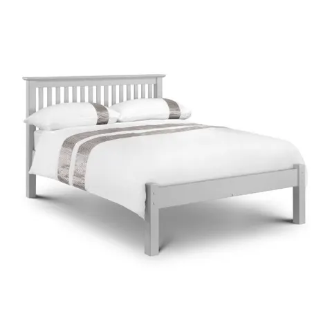 Julian Bowen Barcelona LFE Double Bedframe - Grey – Grey Double – image 1