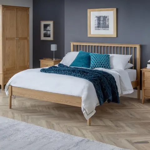 Julian Bowen Cotswold Double Bedframe - Oak – Oak Double – image 1