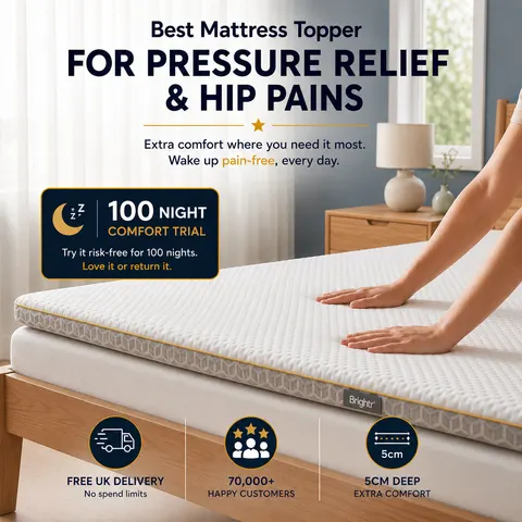Aurora 2 in 1 Soft/Medium Mattress Topper – BRTOPPERDOUBLE – image 1
