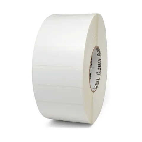 Zebra 10026767 printer label White Self-adhesive printer label – image 1