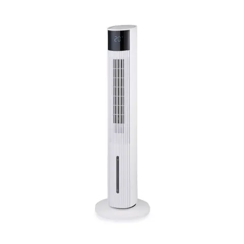 GEEPAS 42 inch Tower Fan with Remote Control, 45W White – image 1