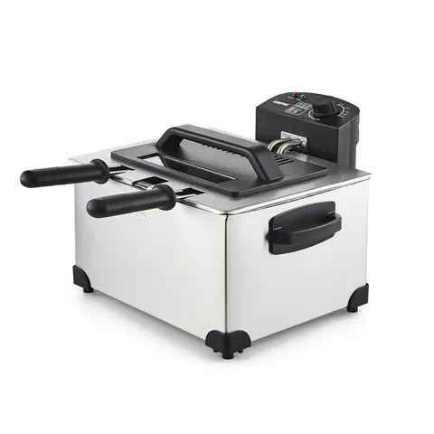 GEEPAS Deep Fat Fryer with Triple Baskets – image 1
