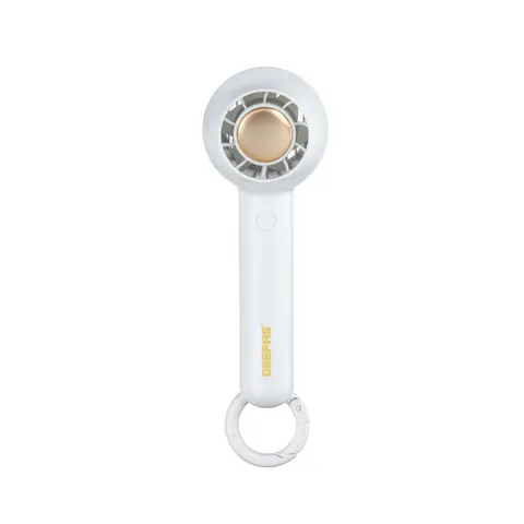 GEEPAS Rechargeable Fan, White – image 1
