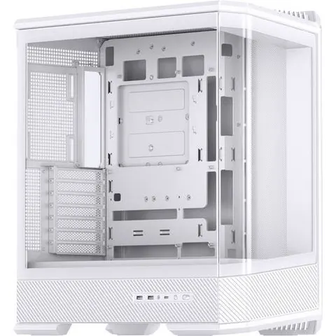 Jonsbo Caja ATX D400 Vidrio Templado Blanco – imagen 1