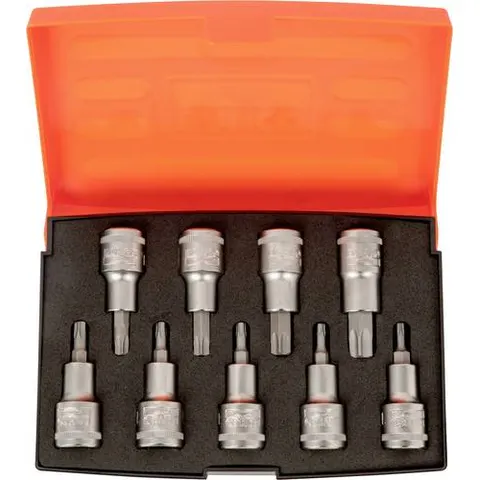 Bahco S9TORX Schroevendraaierdop 9-delig – afbeelding 1