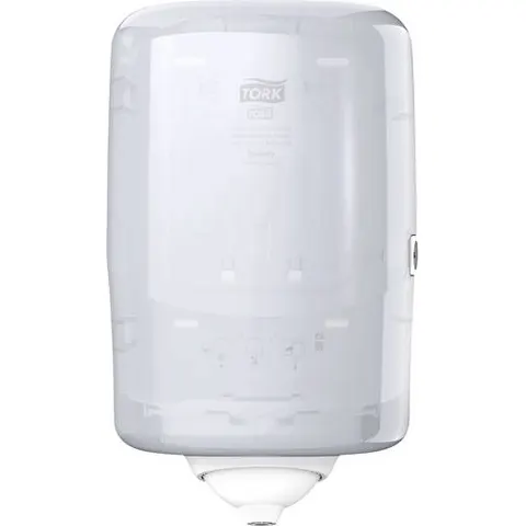 TORK Reflex Putzrollen-Innenabrollspender Mini, weiß – Bild 1