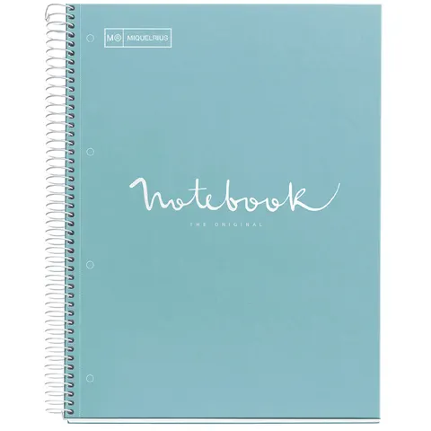 Miquelrius Notizblock HELLBLAU A4 90 Blatt – Bild 1