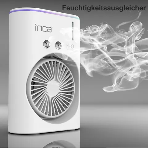 INCA IMF-10B - Inca IAF-01B battery-powered table fan with spray function – image 1