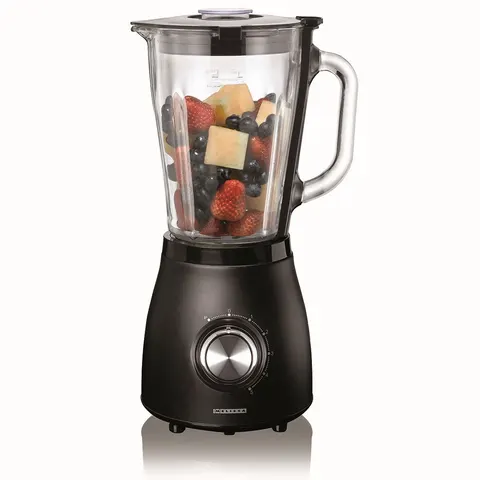 MELISSA Table Top Blender, 800W, with 1.5L Plastic Jug, 2 Speed Settings and Pulse Function, Ideal for Fruit Juice, Vegetables, Soup, - Black – image 1