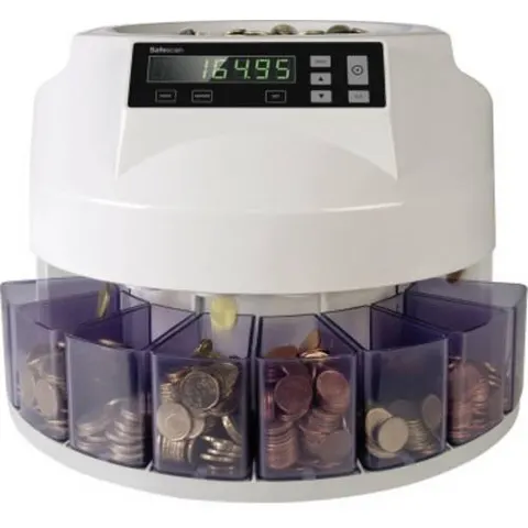 Safescan 1250 munttelmachine – afbeelding 1