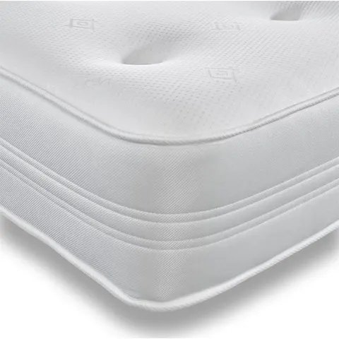 Cooltouch 9" Deep Tufted with Memory Foam and Pinna-coil Spring Mattress - Small Double (120cm by 190cm) – image 1
