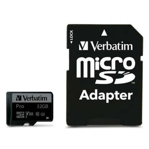 Karta MicroSD Verbatim Pro 32 Gb – zdjęcie 1