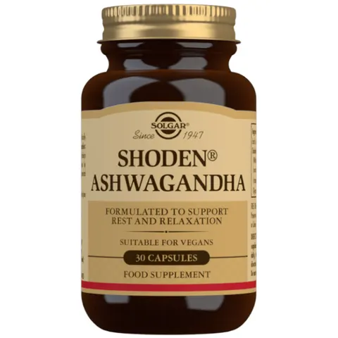 Solgar Shoden Ashwagandha 30 Cápsulas – imagen 1
