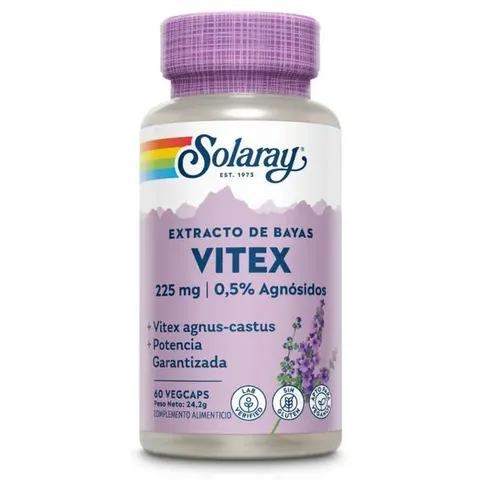 Solaray vitex (sauzgatillo) 60cap. – imagen 1