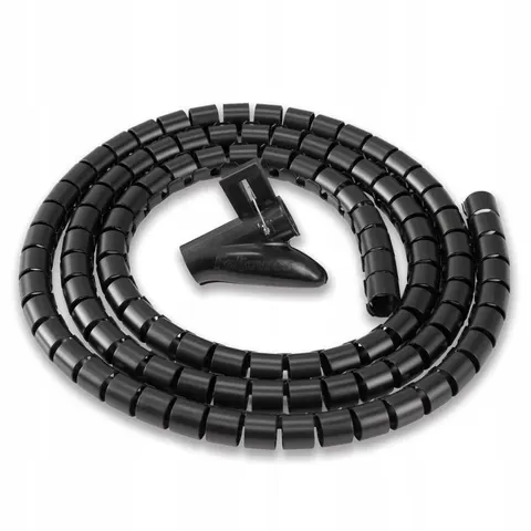 Fellowes Kabelbündler Cable Zip, schwarz, Länge: 2,0 m – Bild 1