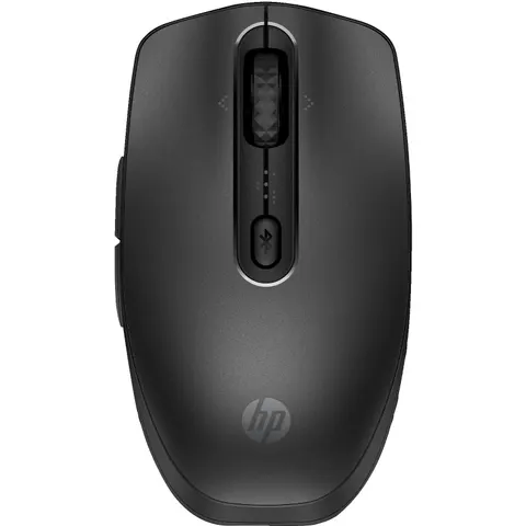 HP 690 Wiederaufladbare Wireless-Maus – Schwarz – Bild 1