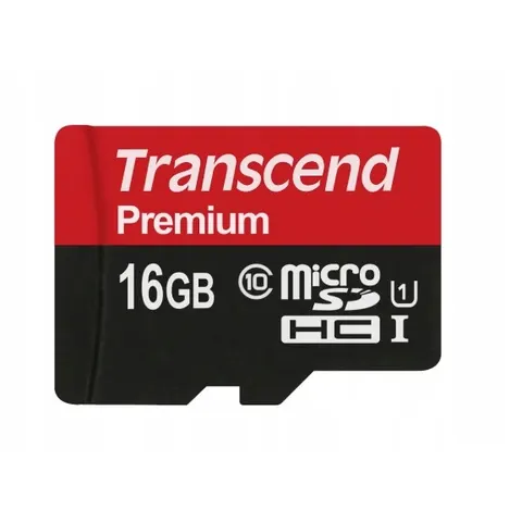 Transcend USDCU1 microSDHC Speicherkarte 16 GB – Bild 1