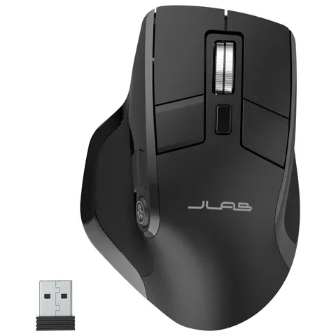 JLab Epic Wireless Bluetooth Ergonomic Mouse - Black – image 1