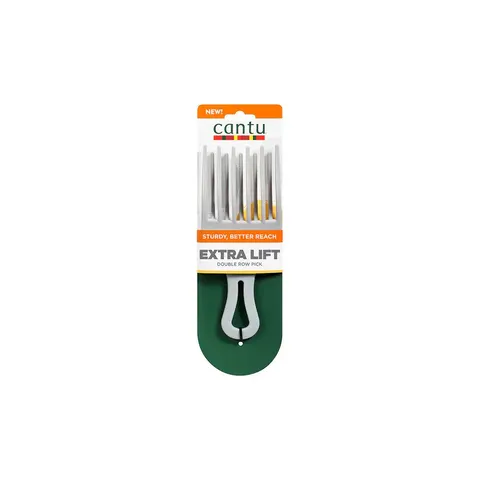 Cantu Extra Lift Double Row Pick - Afro kam – afbeelding 1