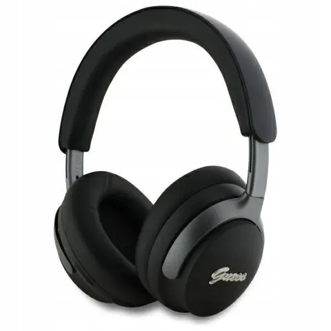 Auricolare Bluetooth Guess Metal Script Logo, A2DP, ANC, Nero – immagine 1