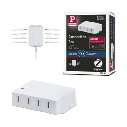 Paulmann Clever Connect 8-way distributor CCT ZigBee – white – image 1