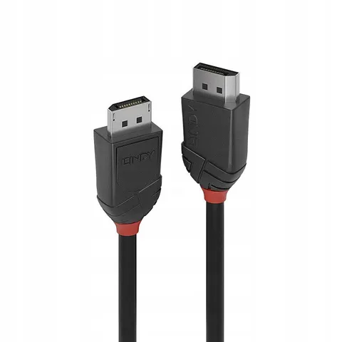 LINDY DisplayPort Kabel Black Line 2m – Bild 1