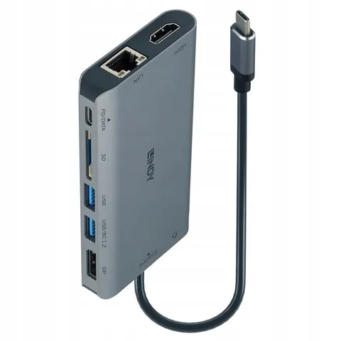 LINDY DST-Mini XT, USB C Laptop Mini Dockingstation – Bild 1