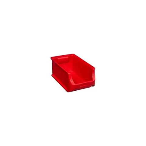 allit Sichtlagerkasten ProfiPlus Box 4, aus PP, rot – Bild 1