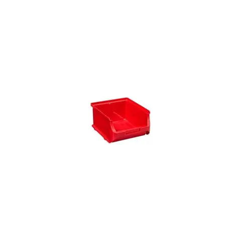 allit open fronted storage bin ProfiPlus Box 2B, gemaakt van PP, rood – afbeelding 1