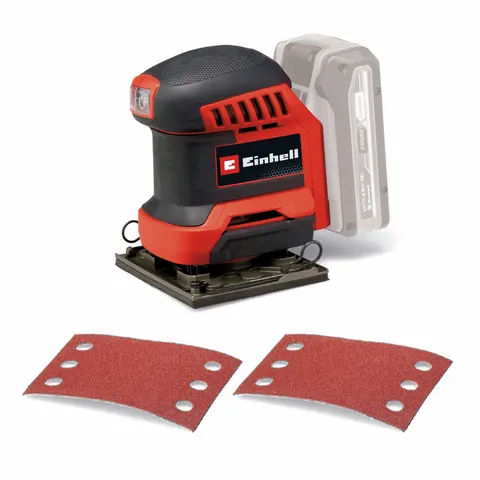 Einhell TE-OS 18/113 Li 18v Cordless 1/4 Sheet Orbital Palm Sander – 671094 – image 1