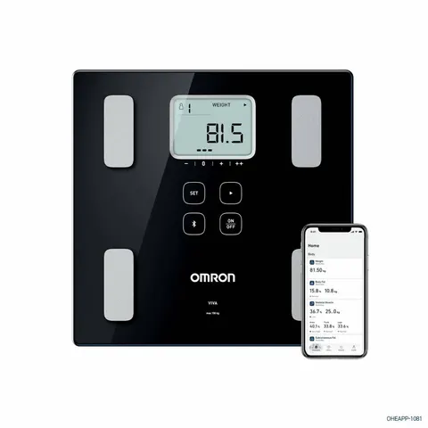 Omron Viva Smart Scale – Black – image 1