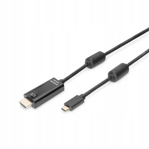 Przejściówka Digitus Usb Type-C, Type-C do Hdmi Am – zdjęcie 1