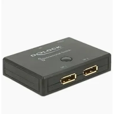 DELOCK 18750 - DP Switch bidirectional 4K 60 Hz – image 1