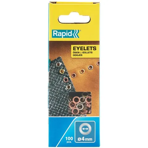 RAPID Eyelets 4Mm Pack Of 100 – image 1
