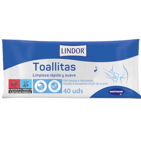 Lindor Feuchttücher 40 Einheiten – Bild 1