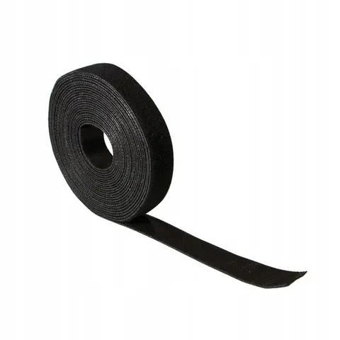 Logilink Wire Strap Velcro Tape 10M X 2Cm Black – afbeelding 1