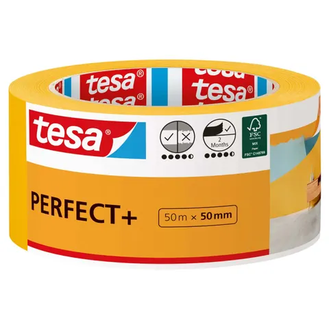 Tesa Malerband Perfect+ 50m:50mm – Bild 1