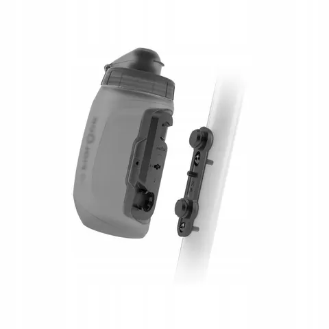 FIDLOCK Trinkflasche 450ml mit Halterungen grau B – Bild 1
