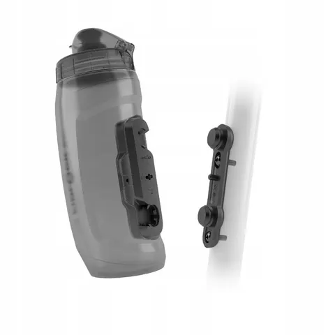 FIDLOCK Trinkflasche 590ml mit Halterungen grau B – Bild 1