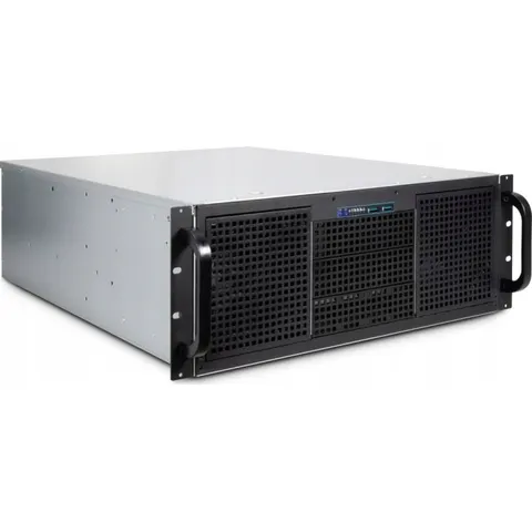 Inter-Tech 4U 40255 Rek Zwart, Grijs – afbeelding 1